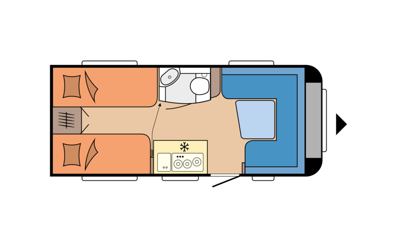 Hobby DE LUXE 460 LU