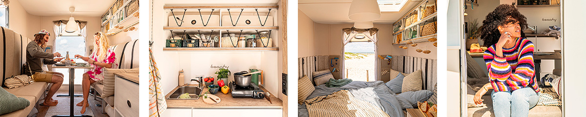 Interieur Hobby BEACHY caravans