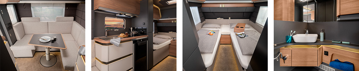 Knaus Azur caravans interieur